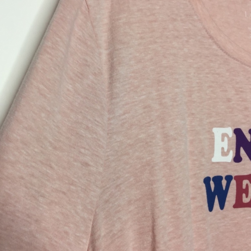 Lane Bryant Endless Weekend Graphic Tee Pink 26/28 - Picture 6 of 6